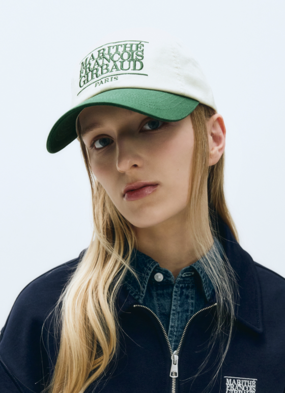 韓國 Marithe Francois Girbaud 車銀優 同款 CLASSIC LOGO 6PANEL COLOR BLOCK CAP【MF421】