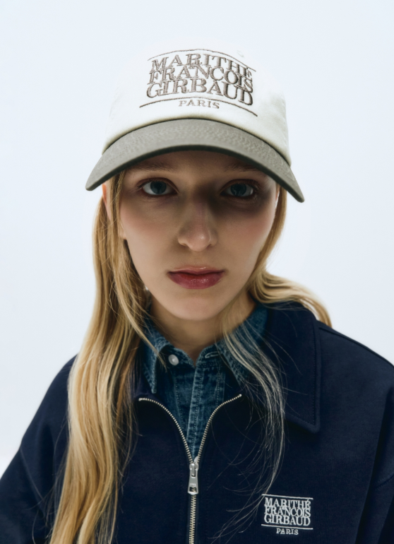 韓國 Marithe Francois Girbaud 車銀優 同款 CLASSIC LOGO 6PANEL COLOR BLOCK CAP【MF421】