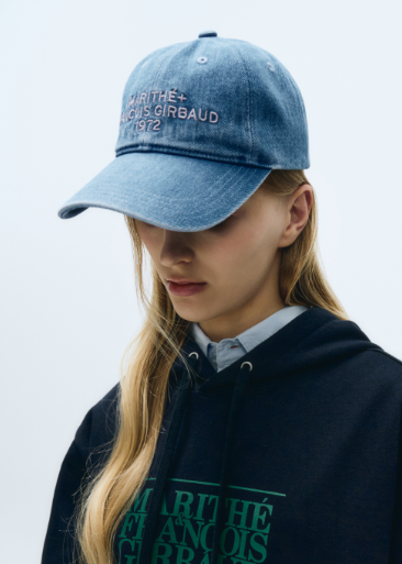 韓國 Marithe Francois Girbaud LETTERING LOGO BALL CAP 【MF303】