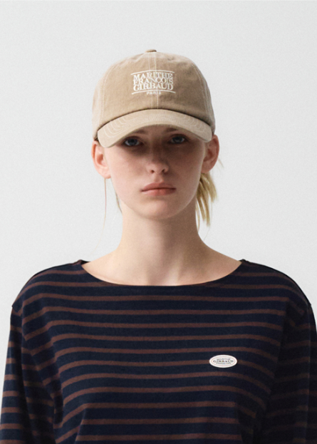 韓國 Marithe Francois Girbaud STITCH SMALL CLASSIC LOGO CAP【MF054】