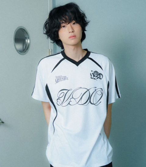 韓國 Video Jockey Lovely Rose Sports T-Shirt【VJ072】