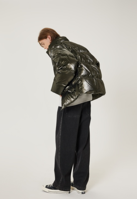 韓國 Markm High Glossy Puffer Down Jumper【MA151】