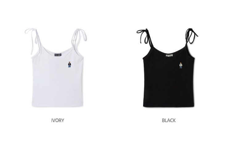 韓國 Who.A.U Steve Ribbon Sleeveless【WA169】