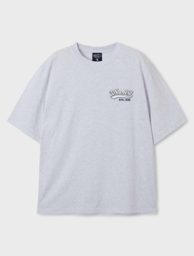 韓國 Who.A.U Steve Back Graphic T-shirt【WA127】
