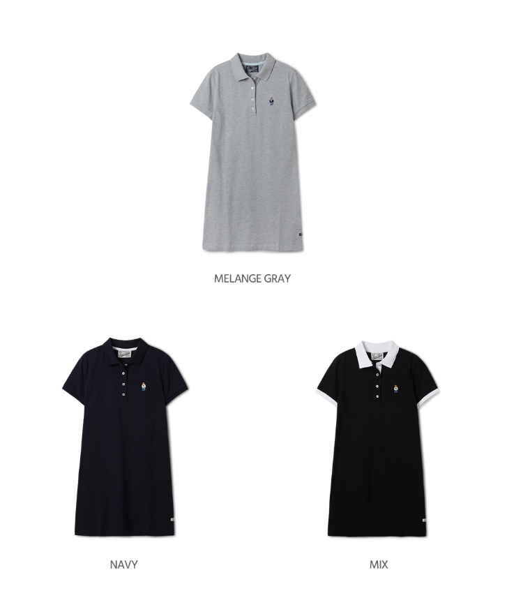韓國 Who.A.U Steve Collar One Piece【WA124】