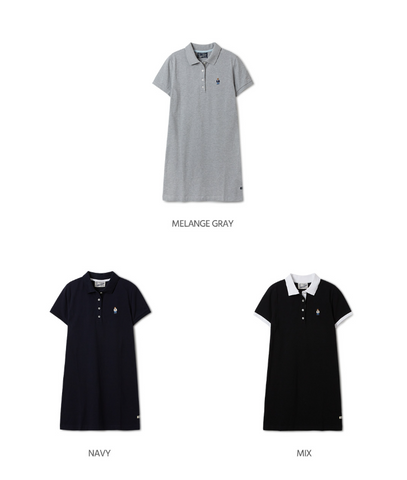 韓國 Who.A.U Steve Collar One Piece【WA124】
