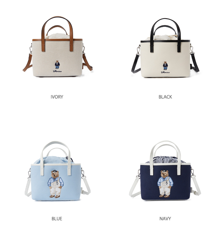 韓國 Who.A.U Tote Bag【WA065】
