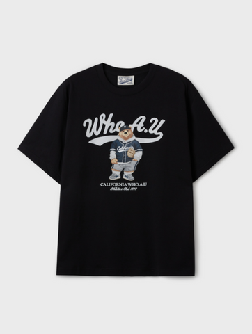 韓國 Who.A.U Steve Photo T-Shirt【WA037】