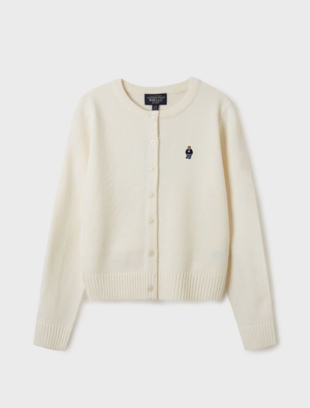 韓國 Who.A.U Steve Round Neck Cardigan【WA047】