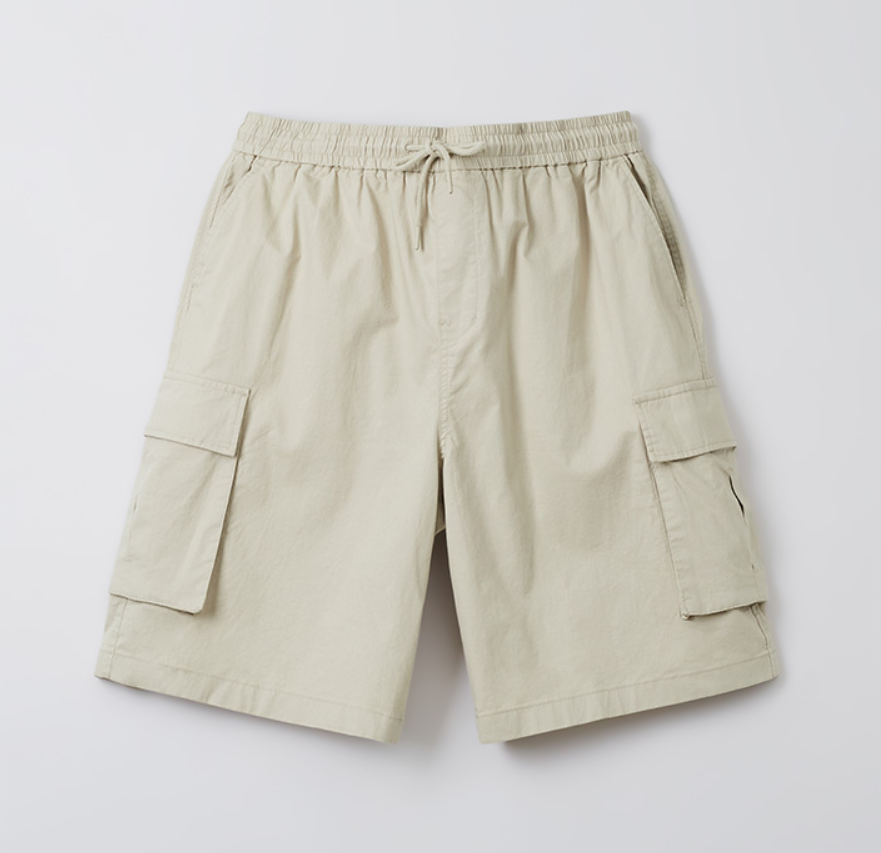韓國 SPAO Light Cotton Cargo Bermuda Shorts【SP153】