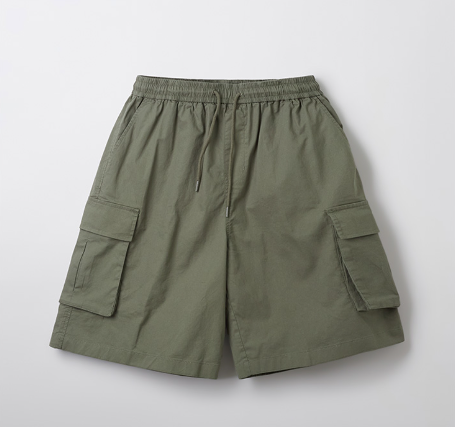 韓國 SPAO Light Cotton Cargo Bermuda Shorts【SP153】