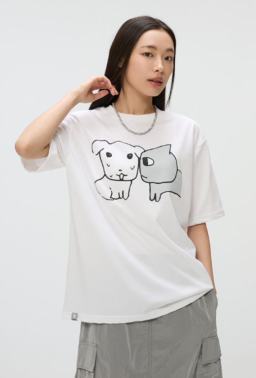 韓國 SPAO Ganadi Short sleeve T-shirt【SP124】
