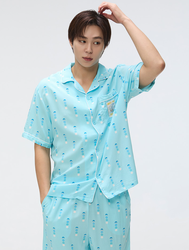 韓國 SPAO Pokemon Ball Short Sleeve Pajamas【SP136】