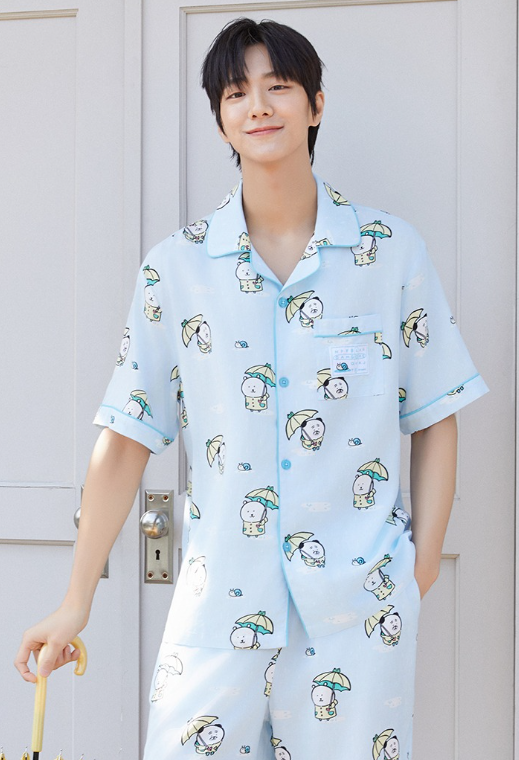 韓國 SPAO Damgomi I am cute Damgomi short sleeve pajamas【SP139】