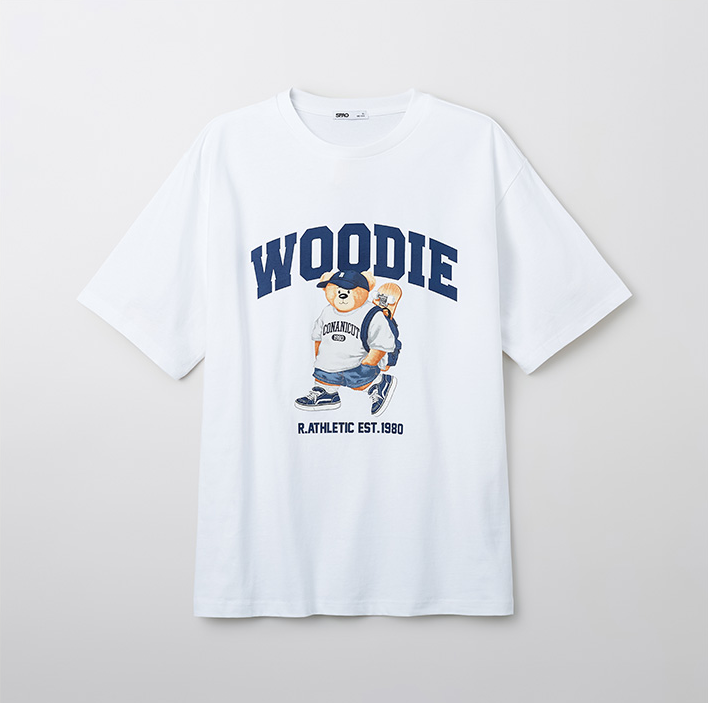 韓國 SPAO Heritage Short Sleeve T-shirt【SP117】