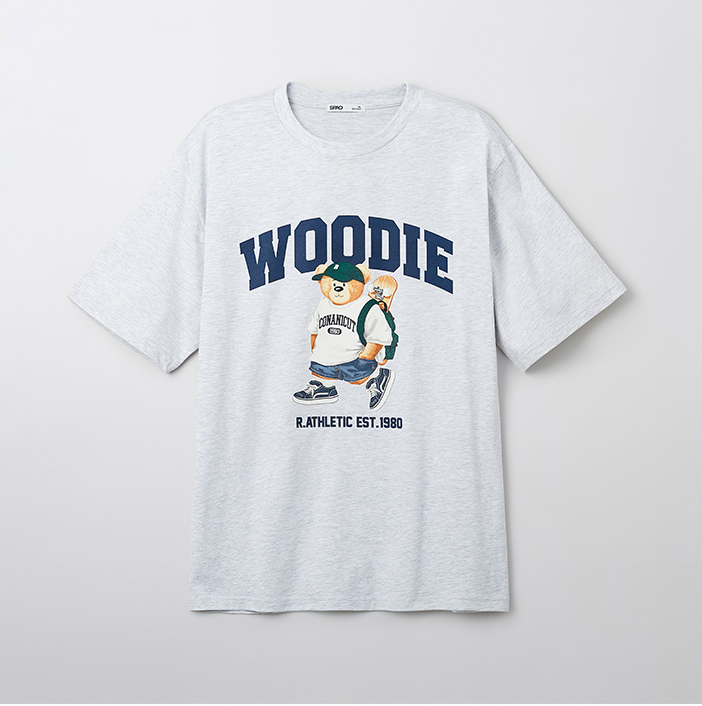 韓國 SPAO Heritage Short Sleeve T-shirt【SP117】