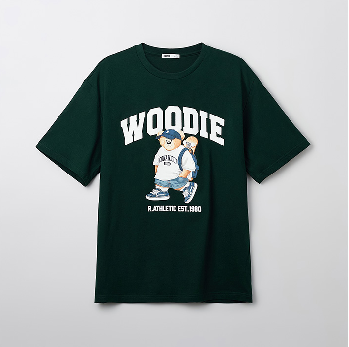 韓國 SPAO Heritage Short Sleeve T-shirt【SP117】