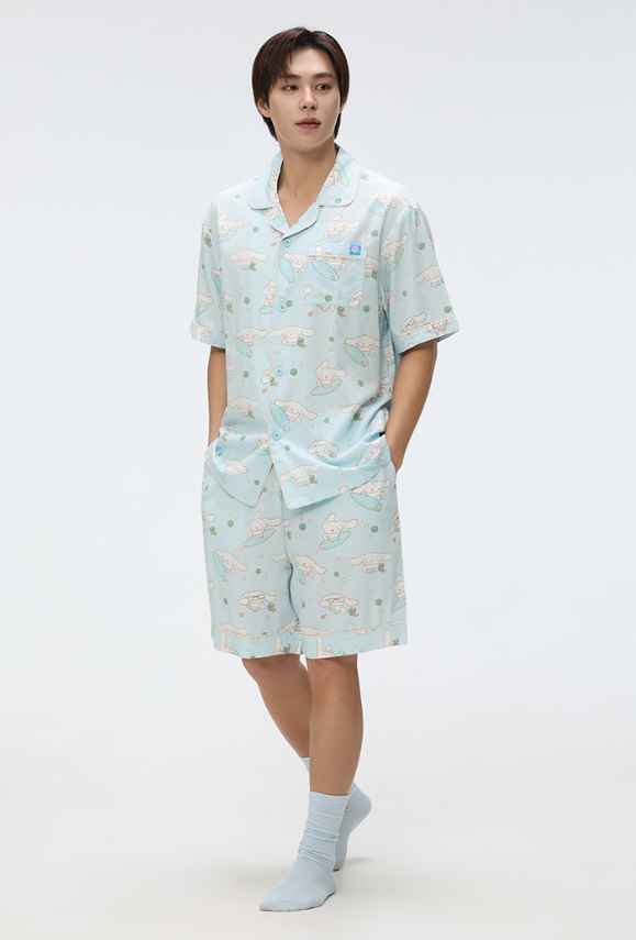 韓國 SPAO Sanrio Characters Short Sleeve Pajamas【SP095】