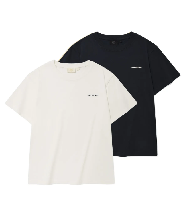 【現貨】韓國 Covernat Cotton Essential 2-PACK T-shirt【CO142】