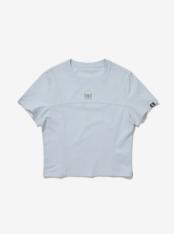 韓國 BBC Line Color Block Short Sleeve T-shirt【BC074】