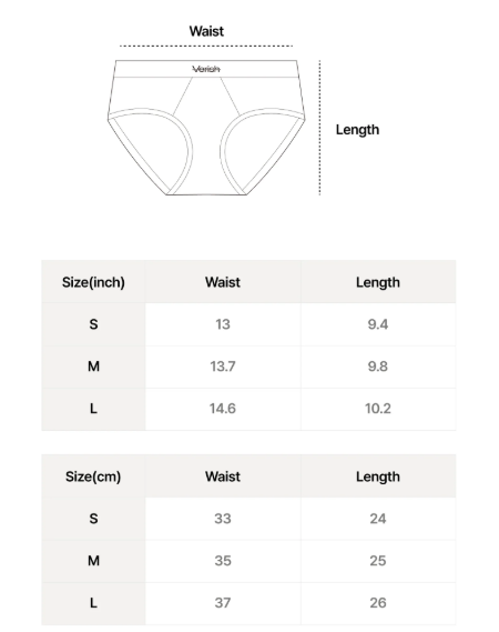 韓國 Verish Lacett Panty Logo【VE019】