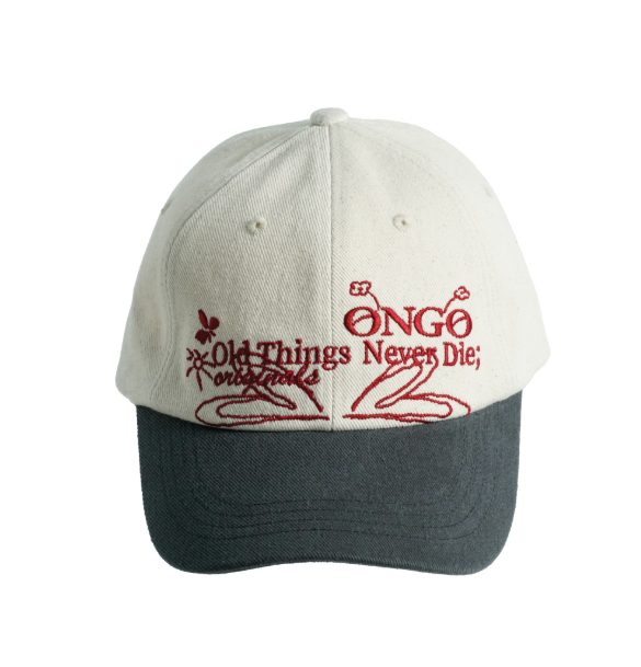 韓國 ONGO FLOWER KNOT CAP【ON004】