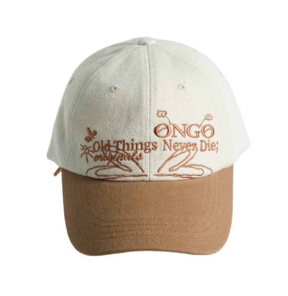 韓國 ONGO FLOWER KNOT CAP【ON004】