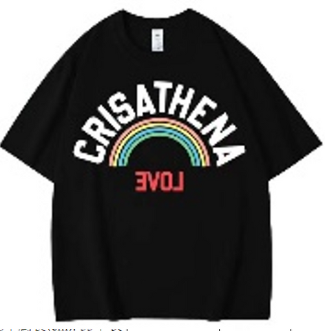 Crisathena Rainbow T-shirt【SM277】