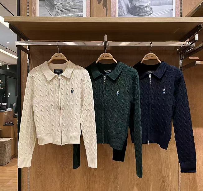 韓國 WhoAU Steve Cable Zip-Up【WA192】