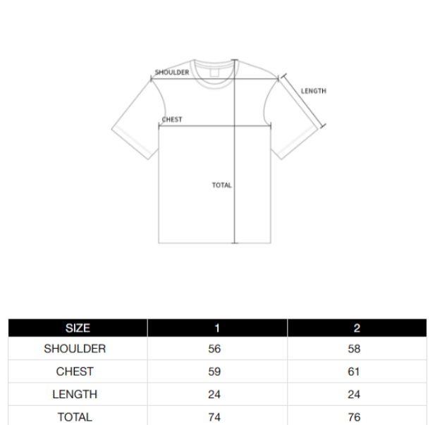 韓國 ADLV GOLD CHAIN BEAR DOLL SHORT SLEEVE T-SHIRT【AD009】