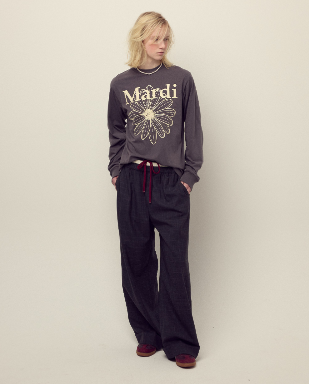 韓國 Mardi Mercredi Wool Turn Up Pants【MM150】
