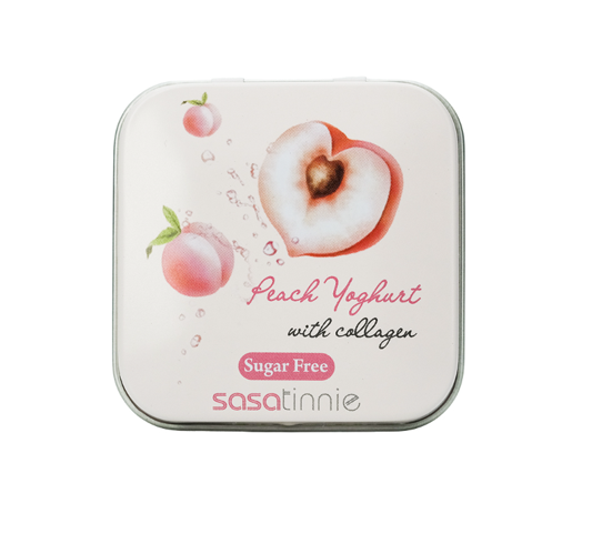 【贈品】美肌膠原無糖乳酪味糖(桃) 15g
