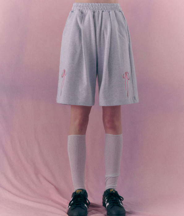 韓國 Ambler Ribbon Shorts Bermuda Shorts【AR060】