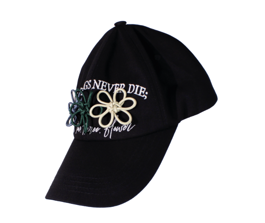 韓國 ONGO ONE, TWO, THREE, Flower Knot Cap【ON009】