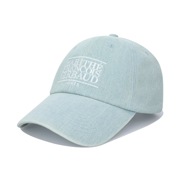 韓國 Marithe Francois Girbaud Denim Washing Classic Logo Covered Cap【MF675】