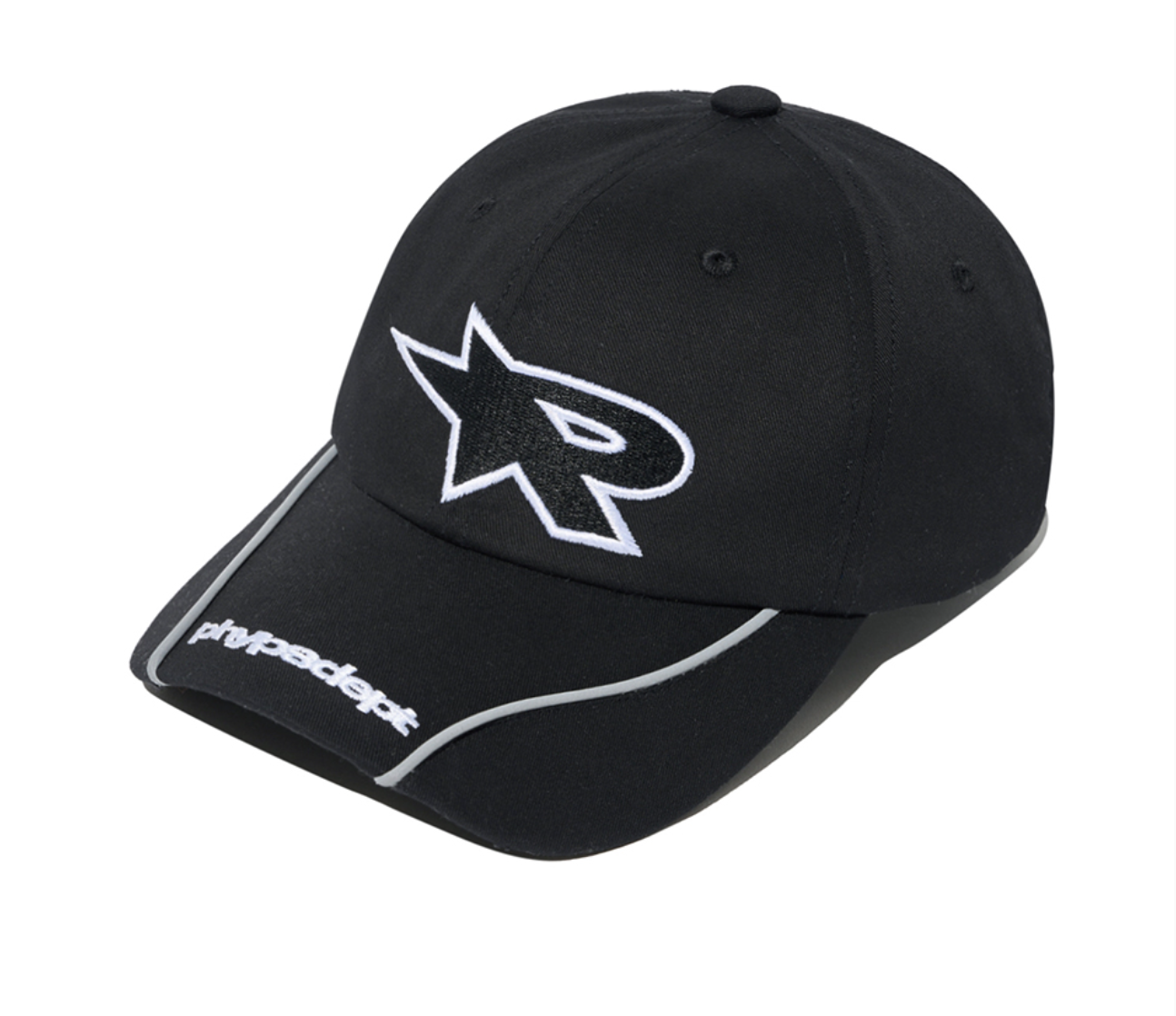 韓國 Phyps Reflective Piping Acting Logo Ball Cap【PS010】
