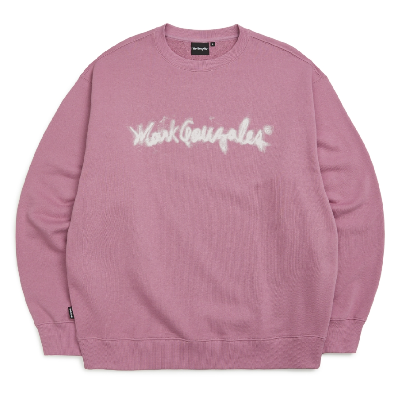 韓國 Mark Gonzales Sign Logo Blur Print Sweatshirt【MG127】