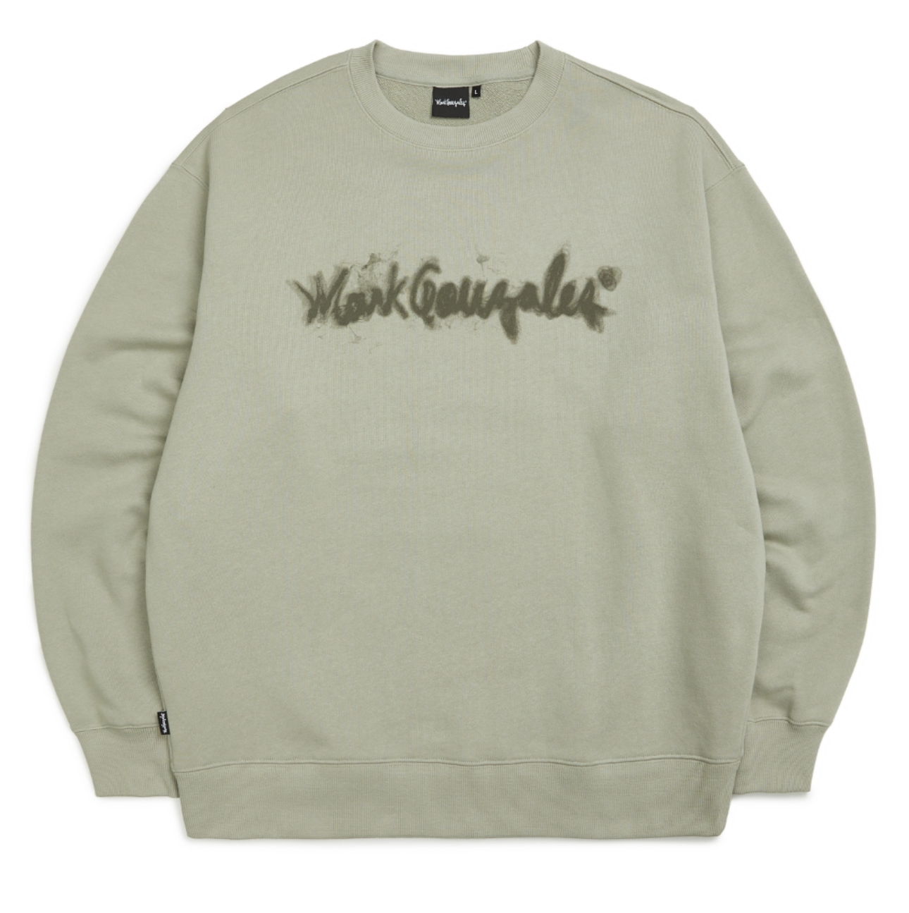 韓國 Mark Gonzales Sign Logo Blur Print Sweatshirt【MG127】