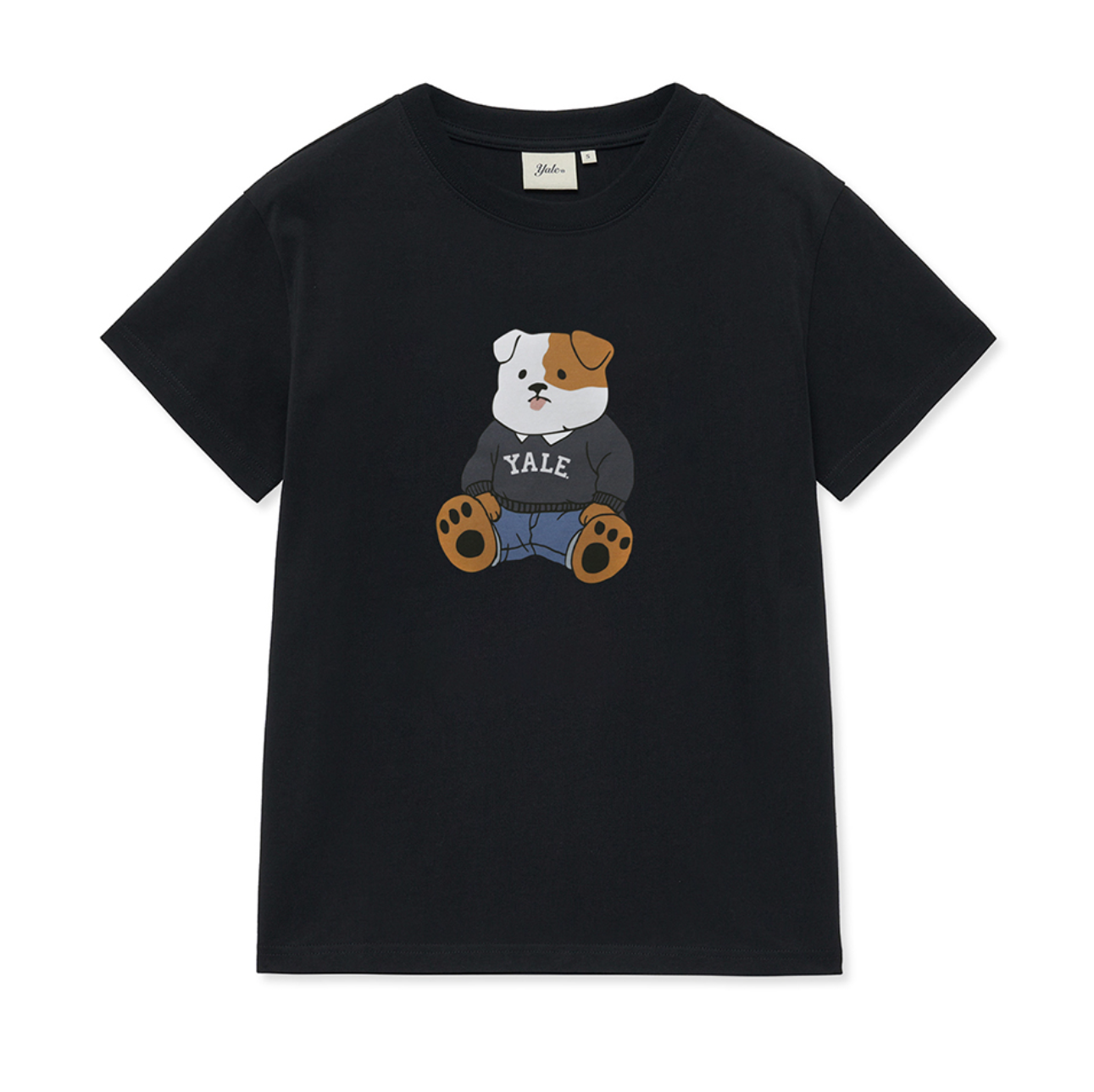 韓國 Yale Soft Bulldog Short Sleeve T-Shirt【YA024】