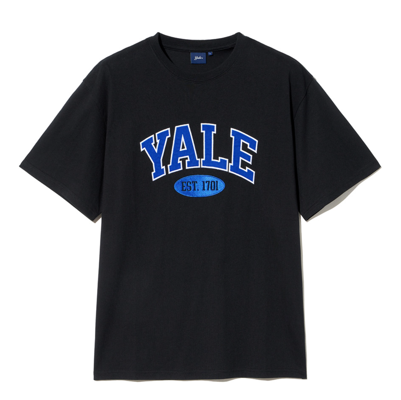 韓國 Yale Two-tone Arch Short-Sleeved T-shirt【YA026】