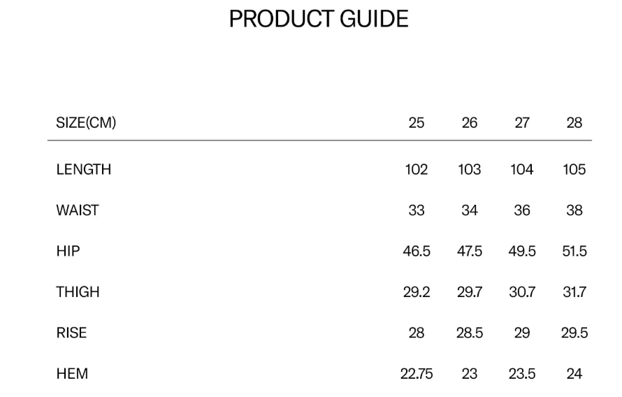 韓國 Marithe Francois Girbaud W High Straight Denim Pants【MF730】