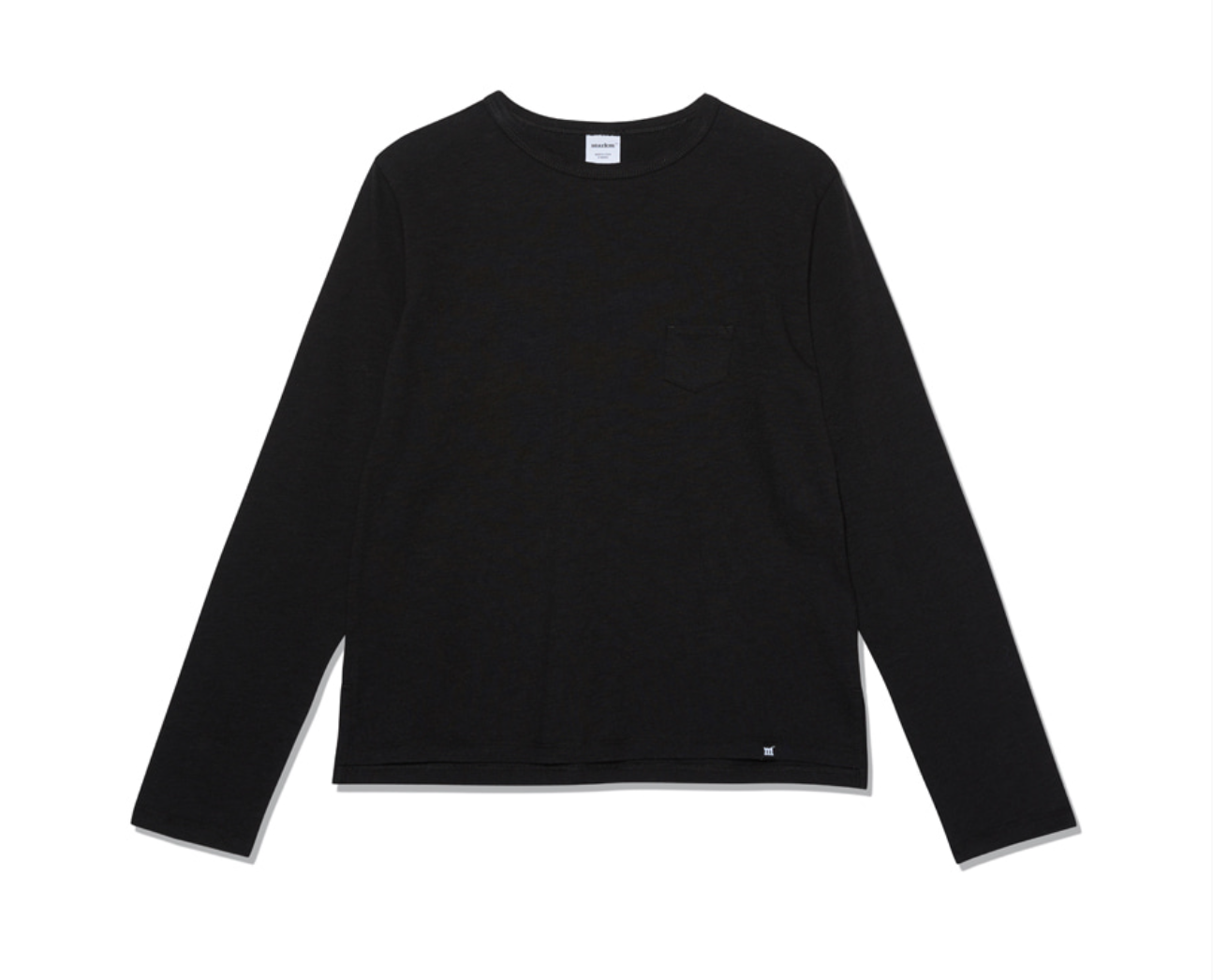 韓國 Markm Women's Single Pocket L/S Slub Long Sleeve【MA242】