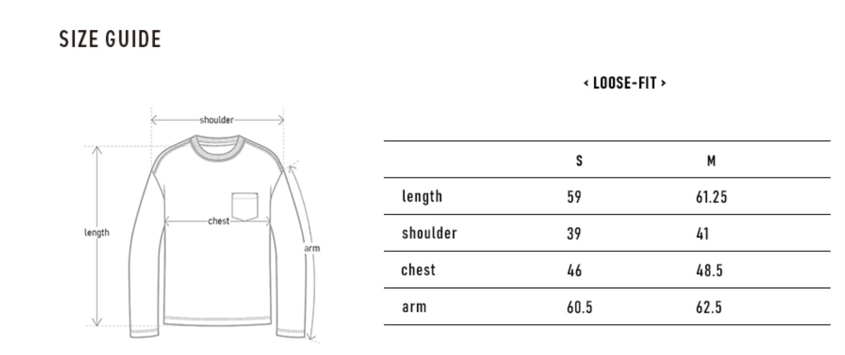 韓國 Markm Women's Single Pocket L/S Slub Long Sleeve【MA242】