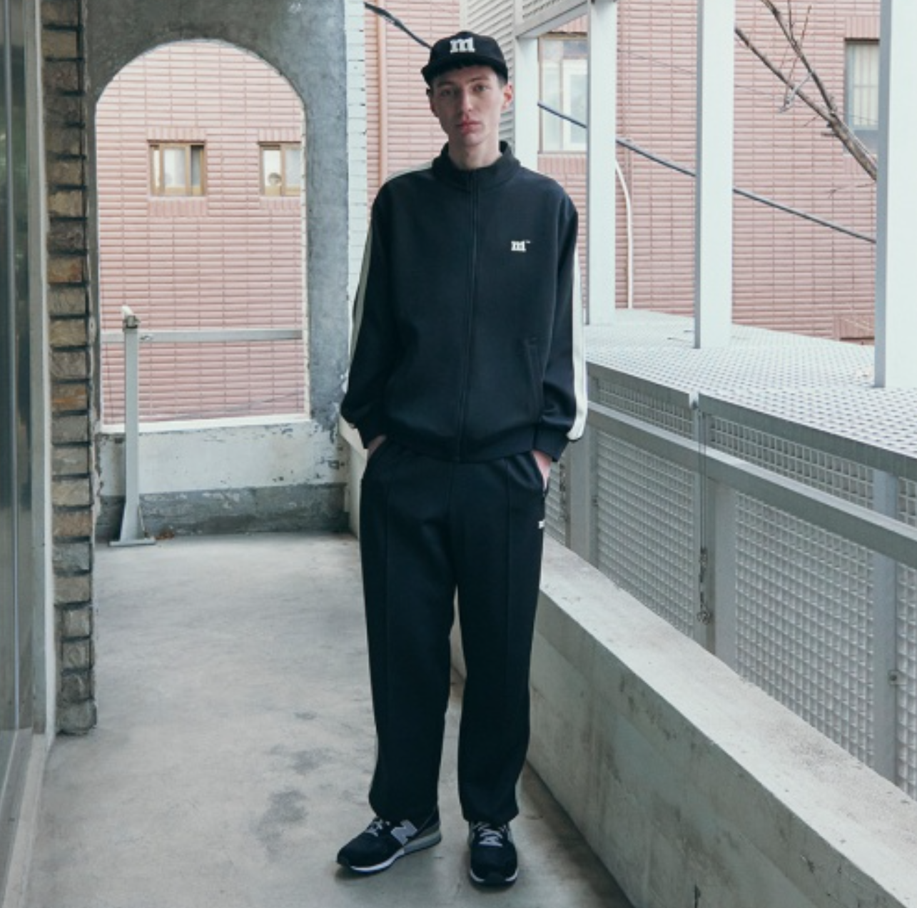 韓國 Markm Kitten Logo Track Top Set【MA250】