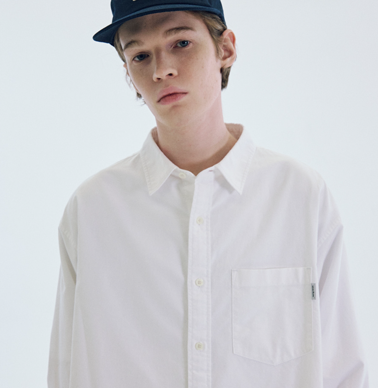 韓國 Markm Single Pocket Oxford Shirt【MA275】