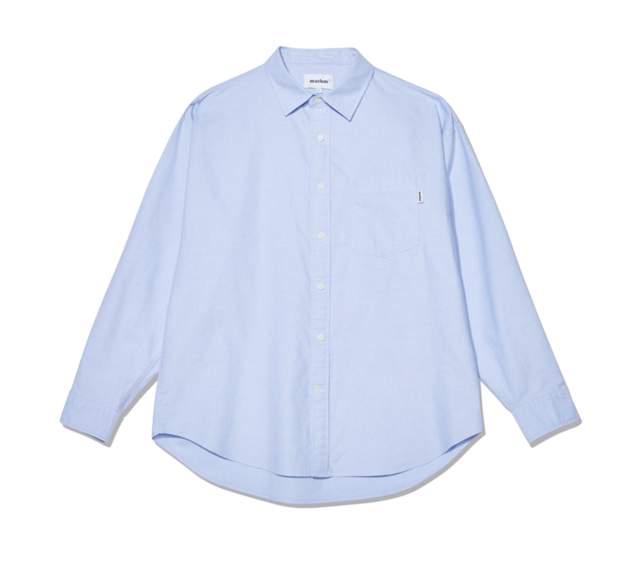 韓國 Markm Single Pocket Oxford Shirt【MA275】