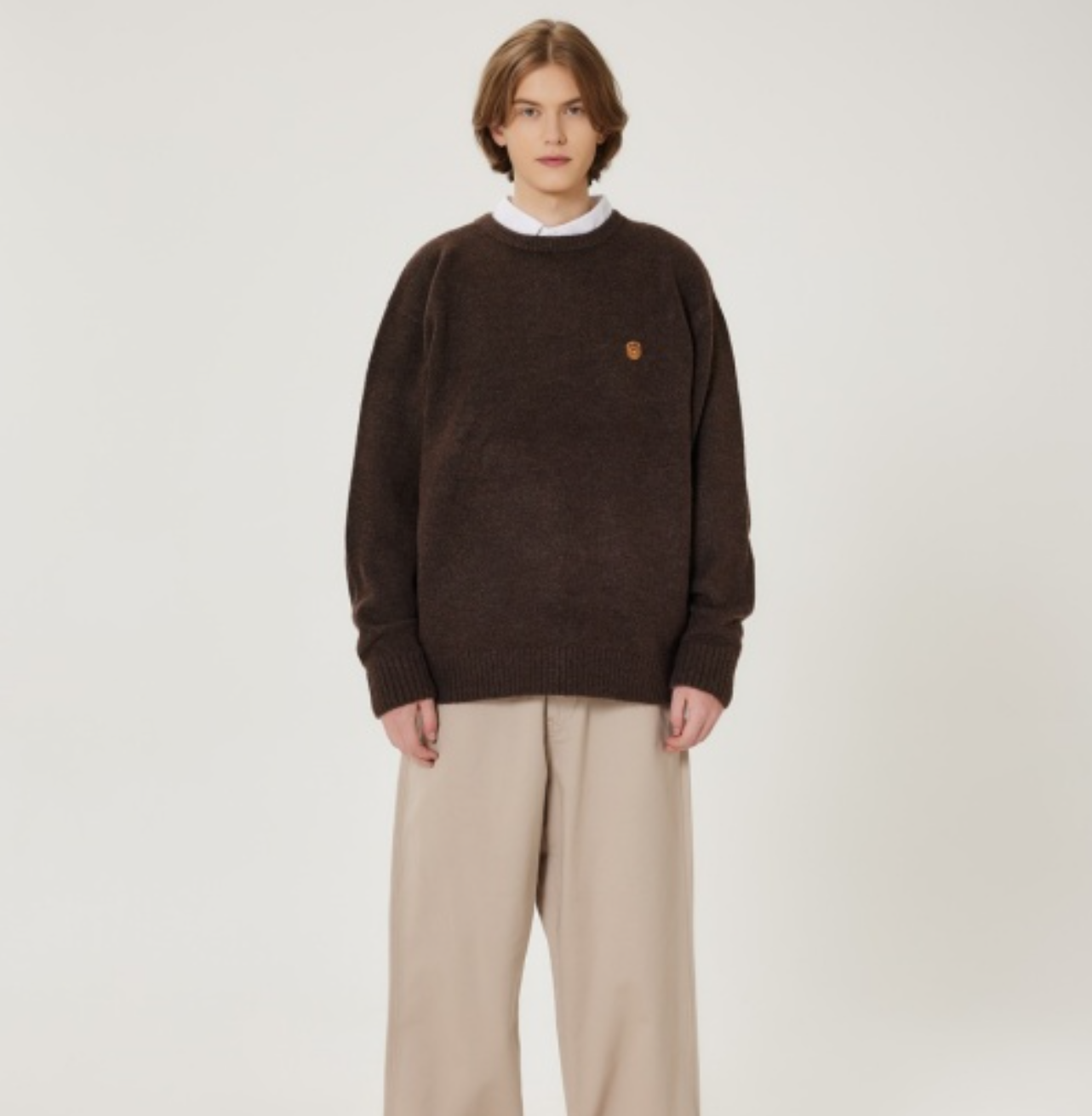 韓國 Markm Smile Logo Pullover【MA289】