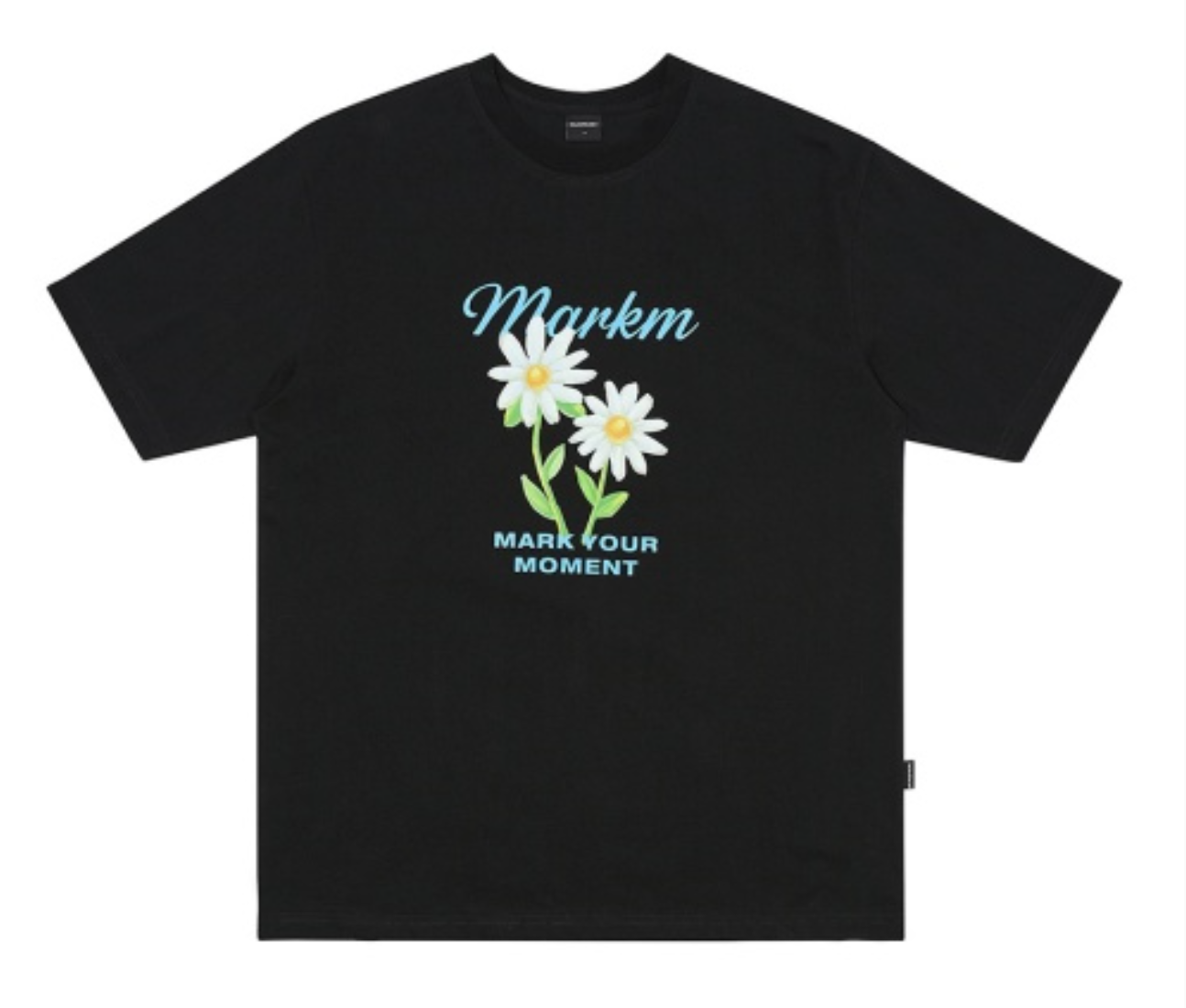 韓國 Markm Flower Graphic T-Shirt【MA306】