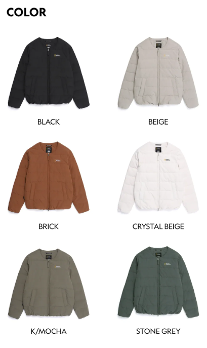 韓國 National Geographic 男女同款 HERON 輕量 羽絨外套 (鵝絨)【NG011】