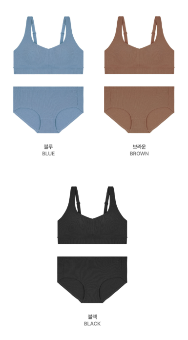 Comfort Lab Big Size Ribbed Soft Bra Top【LL028】